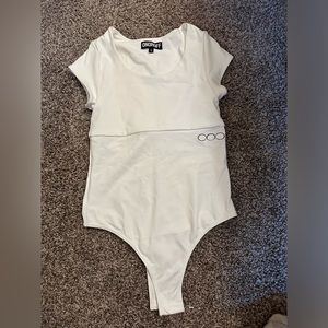 White bodysuit great material high quality
